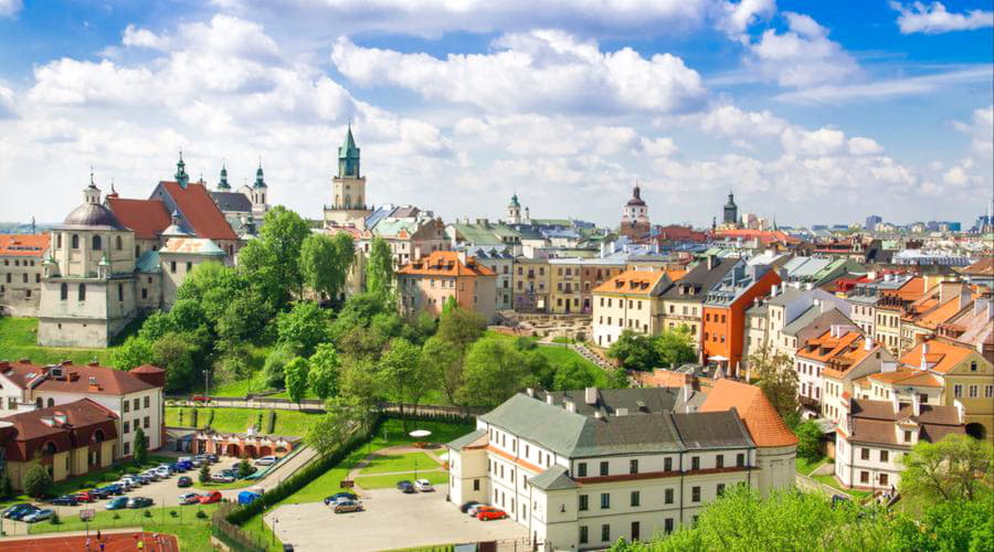 Quais são as escolhas de veículos mais populares em Lublin?